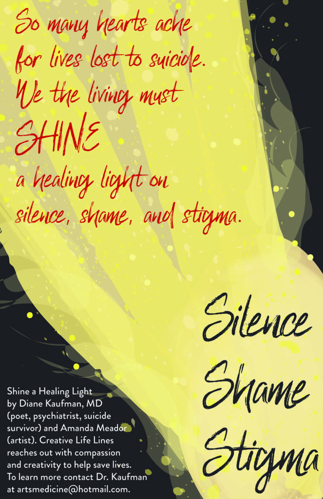 Shine a Healing Light art card by Diane Kaufman