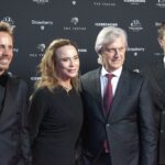 Jasper Pääkkönen, Lena Olin, Lasse Hallström and Andrei Alén at THE FREYAS