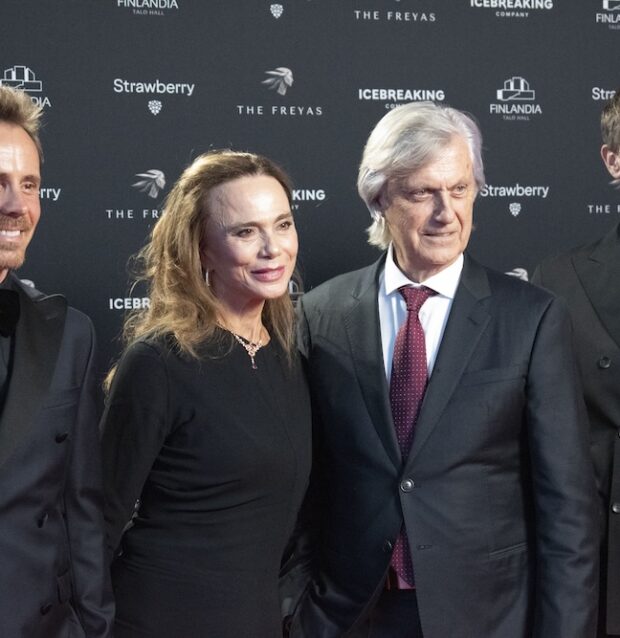 Jasper Pääkkönen, Lena Olin, Lasse Hallström and Andrei Alén at THE FREYAS